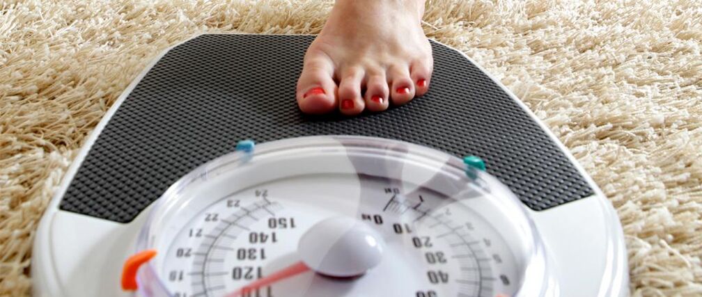 Following a chemical diet, the result of weight loss can vary from 4 to 30 kg