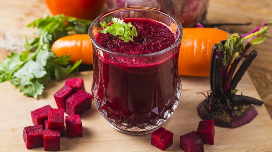 beetroot cocktail to cleanse the body