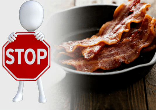 giving up bacon to lose weight